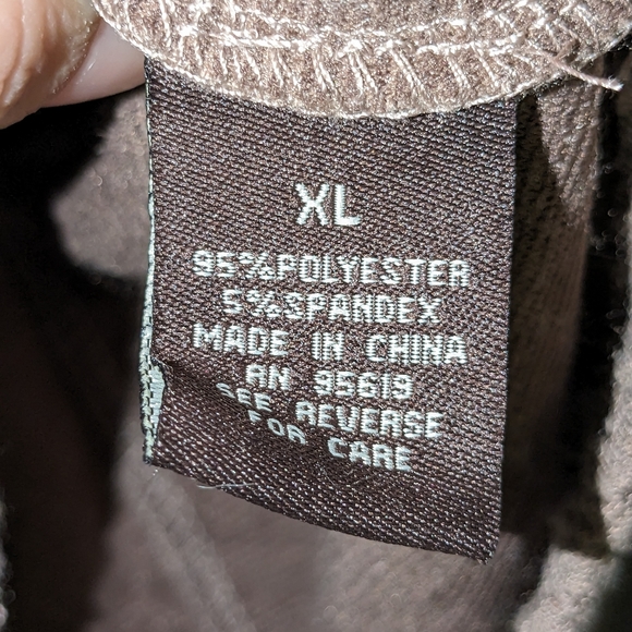 Blazer Suit Jacket Damask Taupe Brown wide lapel NWT XL $78 Retail - Picture 5 of 10